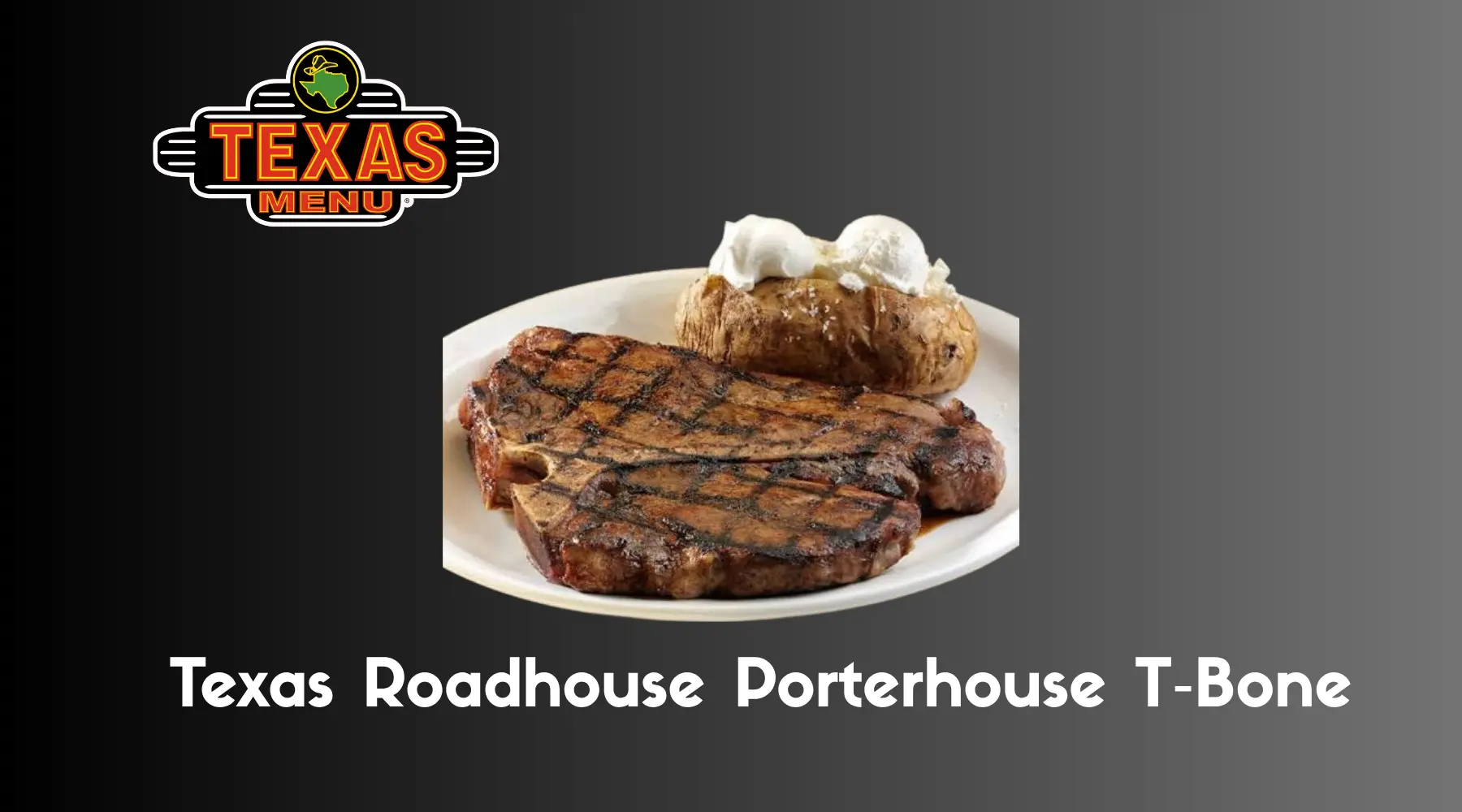 Juicy Texas Roadhouse Porterhouse T-Bone steak sizzling with grill marks, buttery sides, and fresh herbs—click to see this mouthwatering classic up close!